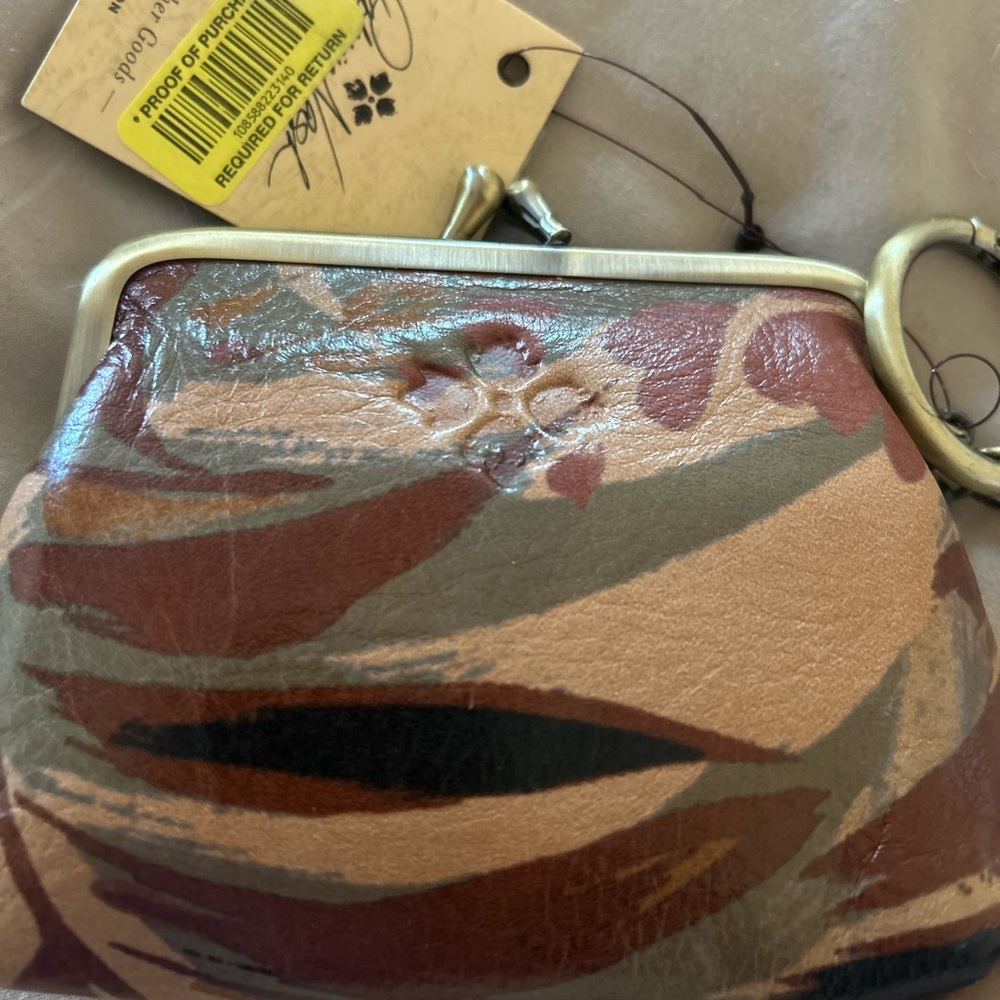 Patricia Nash Multicolor Leather Wristlet